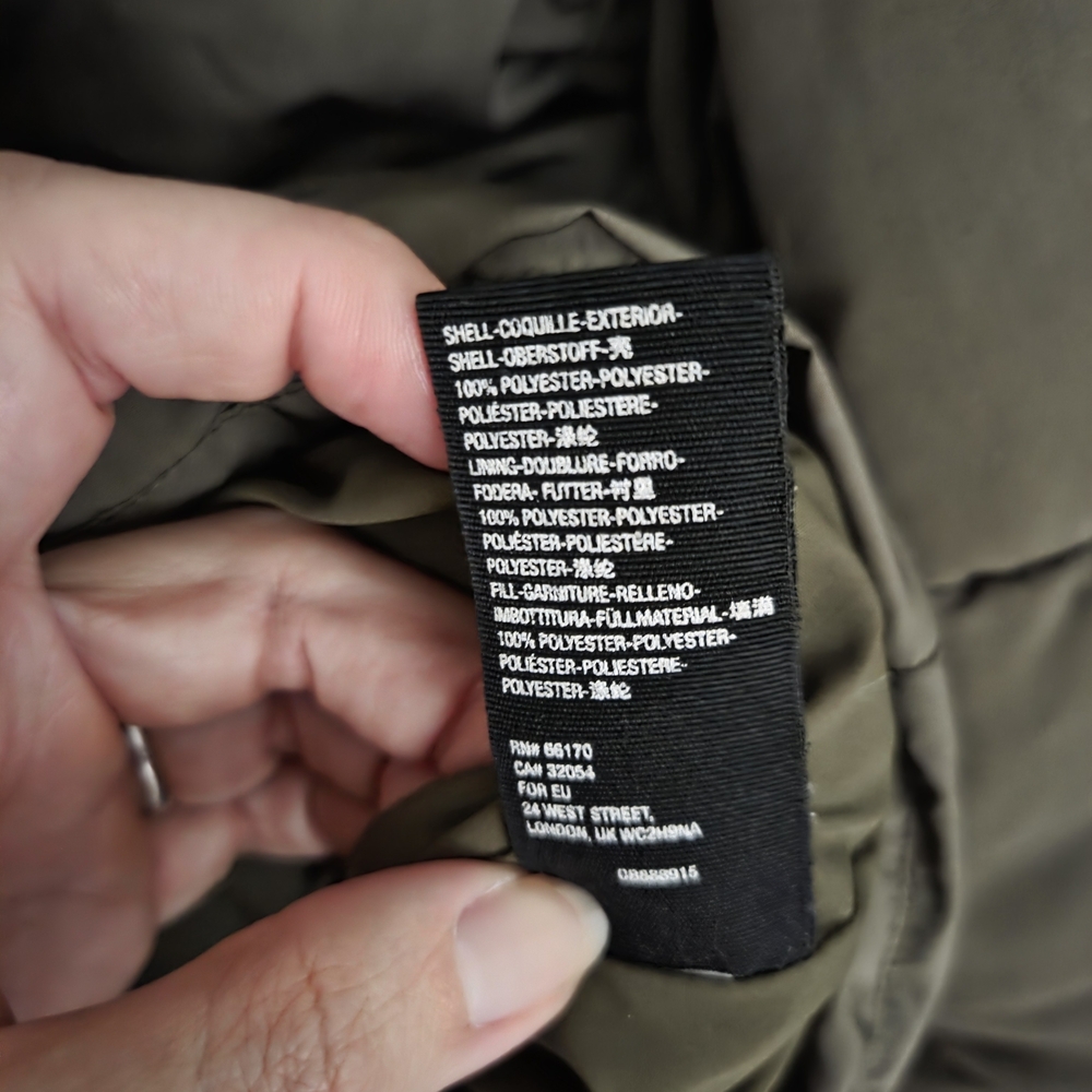 Free People Weekender Olive Green Puffer Jacket - Picture 6 of 8